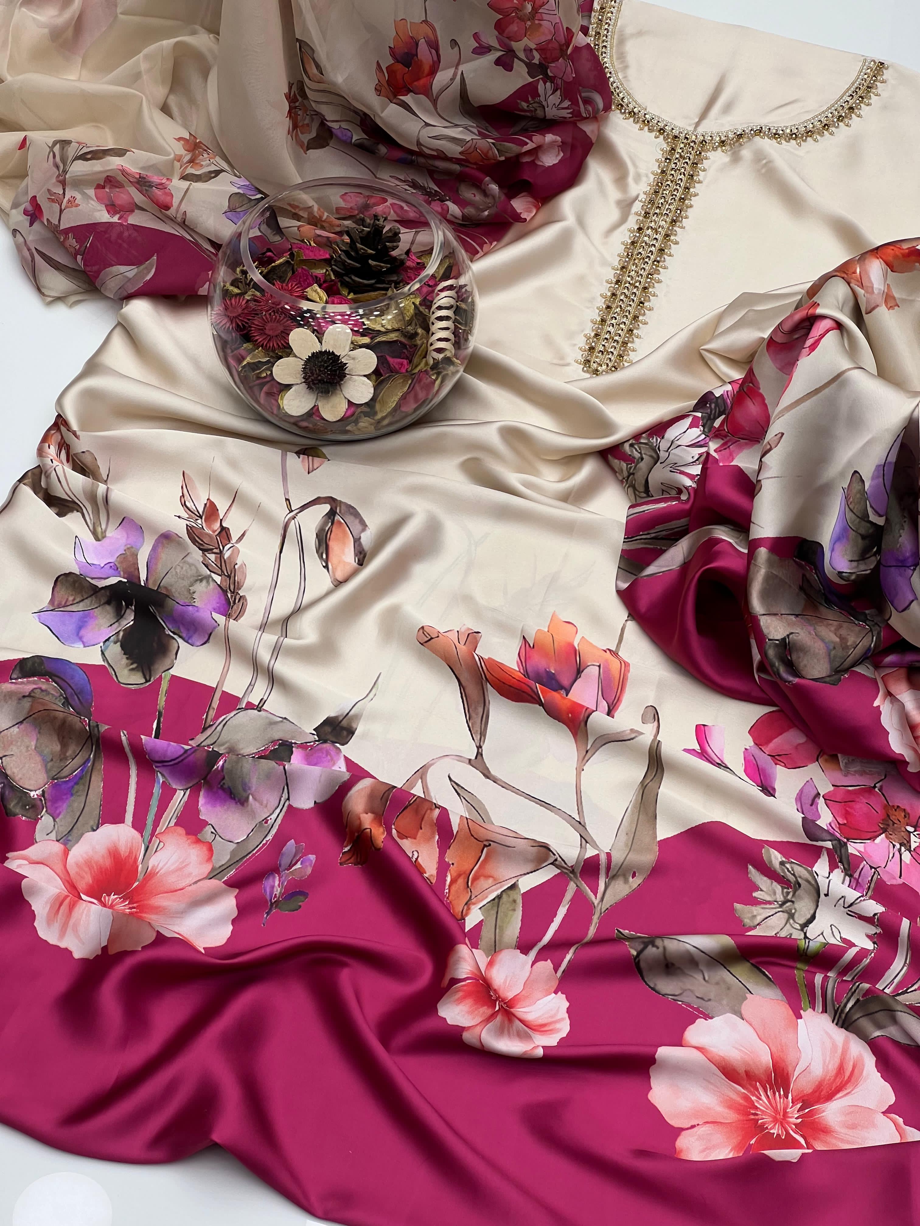 New Collection 2K25 – Luxury Shamoze Silk 3-Piece Suit