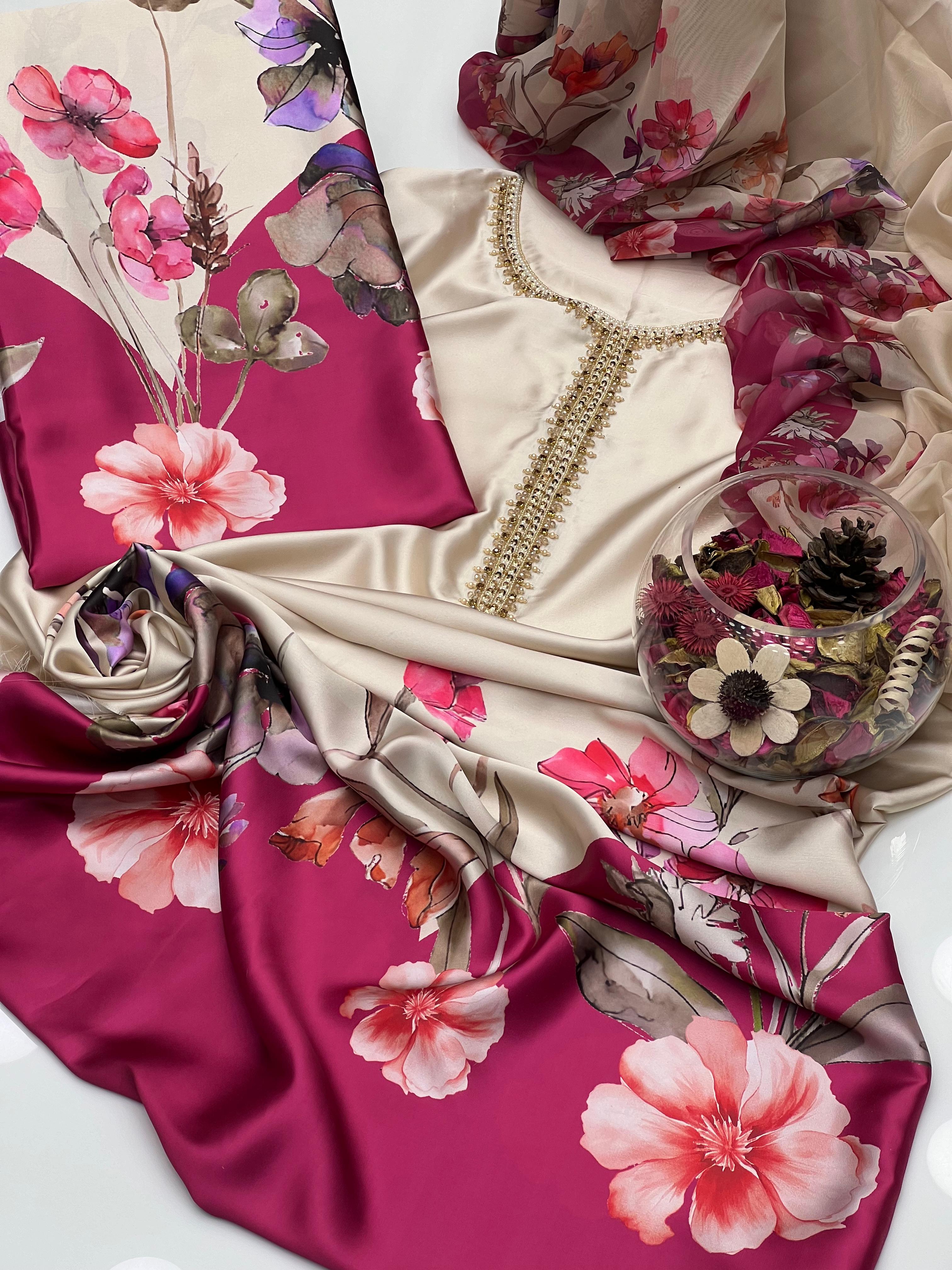 New Collection 2K25 – Luxury Shamoze Silk 3-Piece Suit